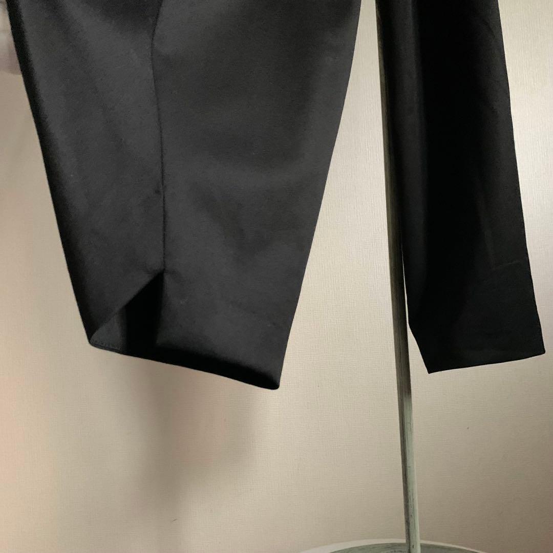 【極美品】ISSEY MIYAKE アシンメトリー　ウールパンツ　サイズ1 黒