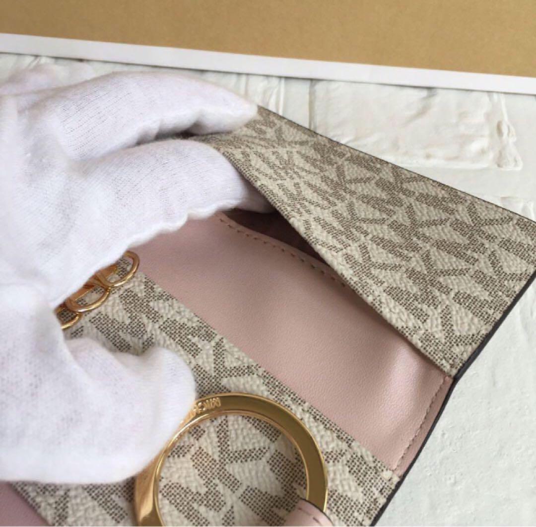 新品 MICHAEL KORS マイケルコース ピンク キーケース 財布