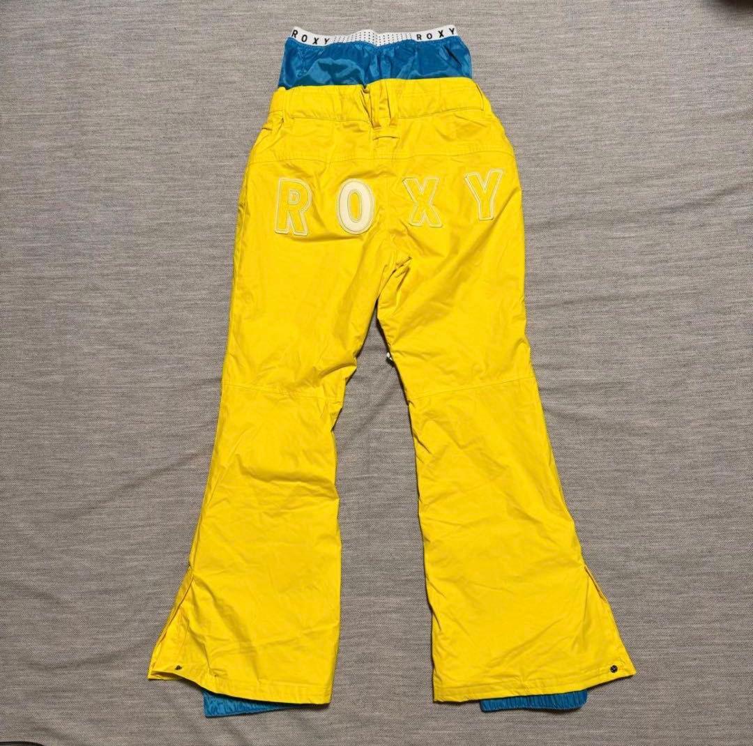 【新品・タグ付】ROXY スノーボード ウェア ズボン パンツ 黄色 M