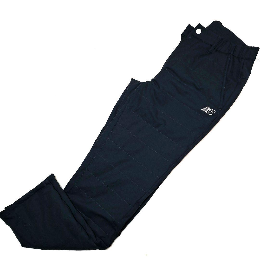 NEW BALANCE GOLF 中綿スリムパンツ メンズ ブラック size