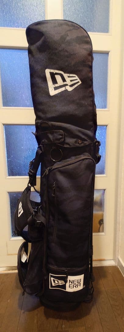 NEWERA キャディーバッグ スタンドタイプ タイガースカモ ネイビー