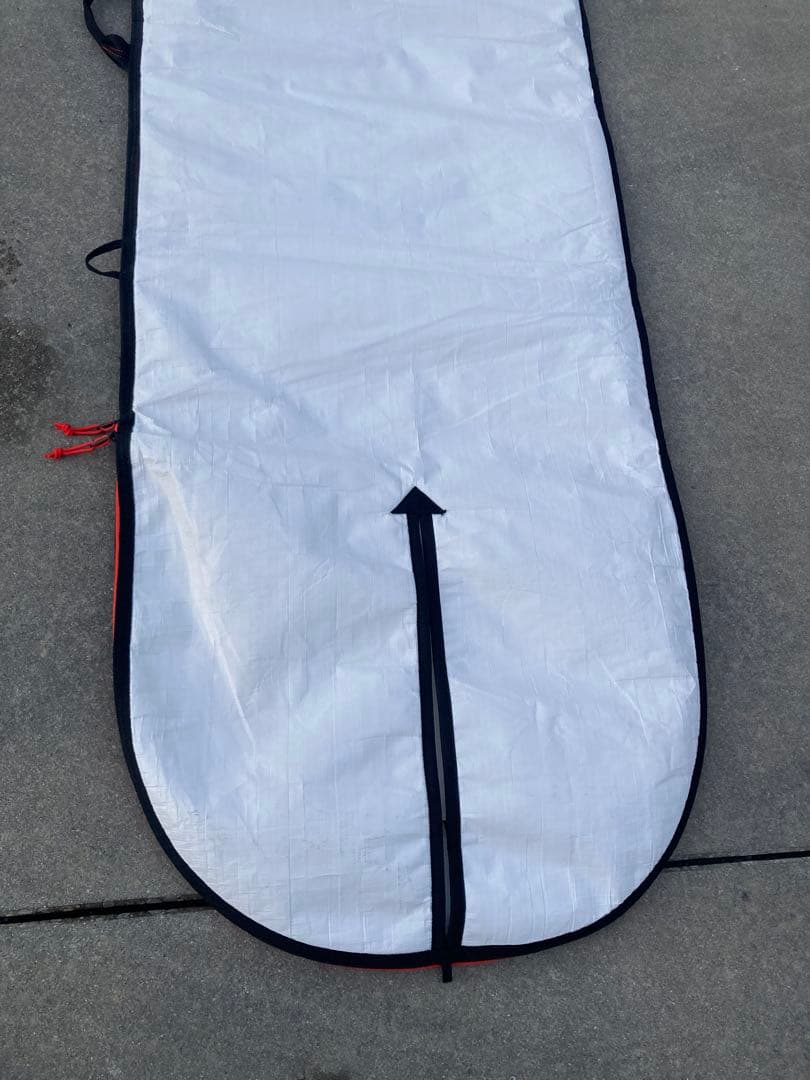 FCS サーフボードケース　ハードケース　ミッドレングス　ロングボード