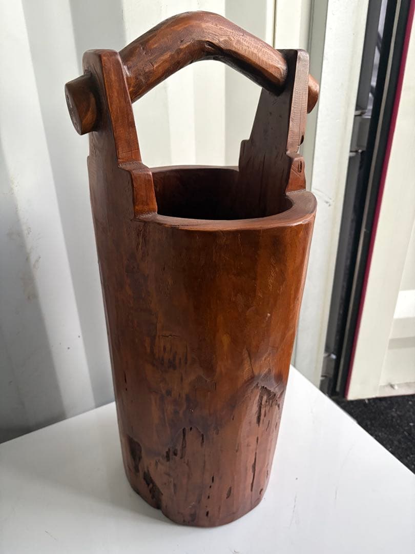 【希少品】ヴィンテージ　アンティーク　古民家家具傘立て