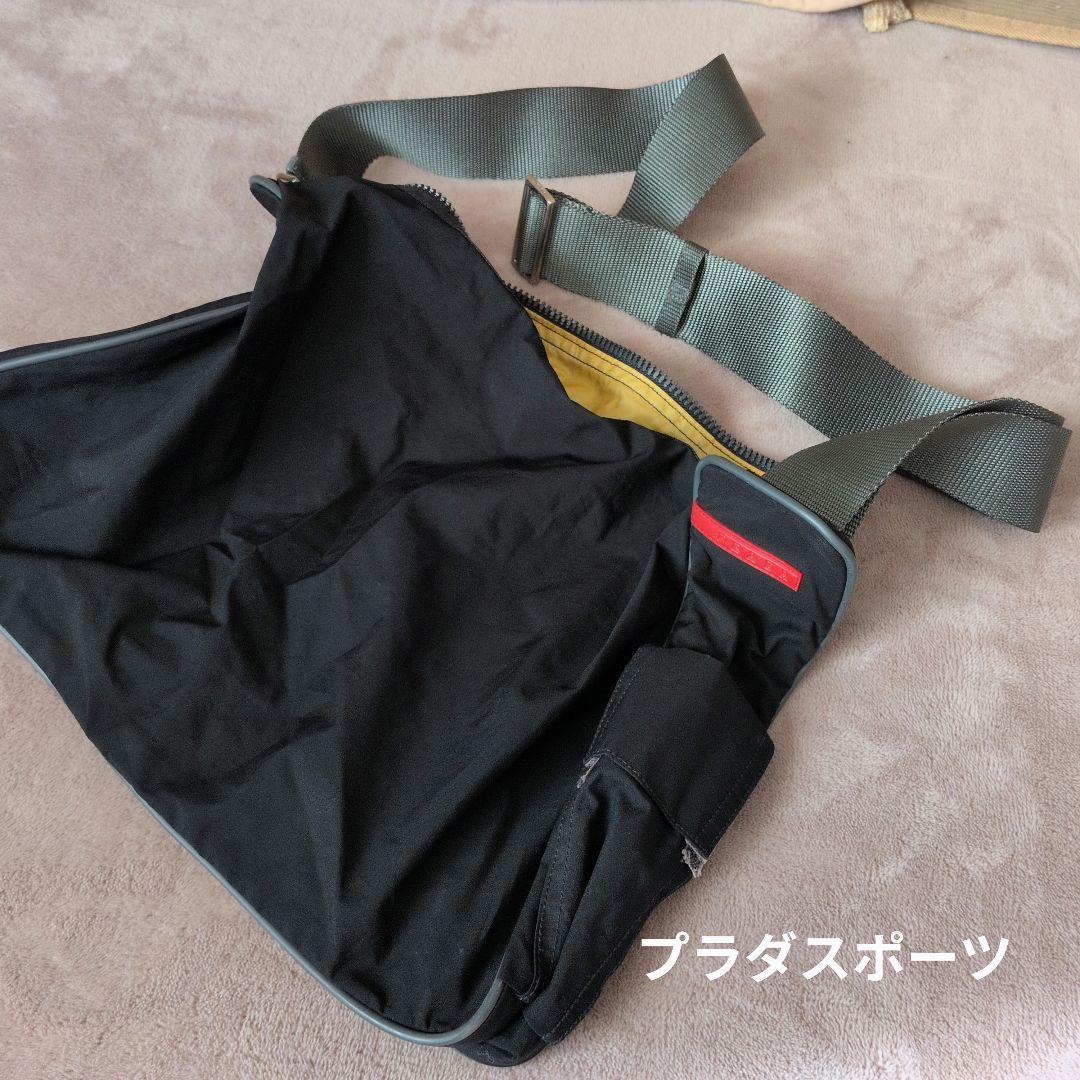 PRADA プラダ 黒 ナイロン ショルダーバッグ