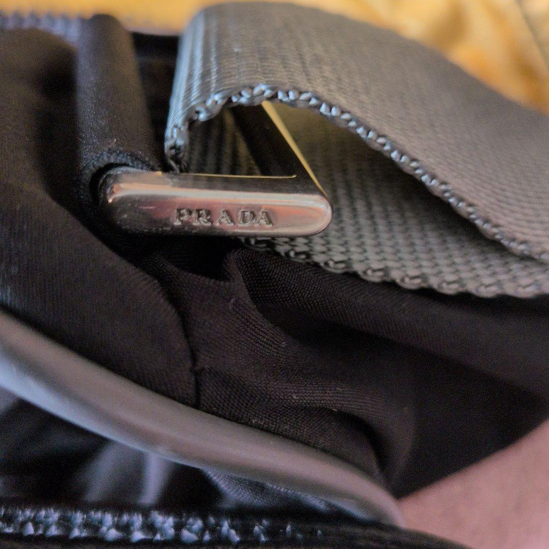 PRADA プラダ 黒 ナイロン ショルダーバッグ