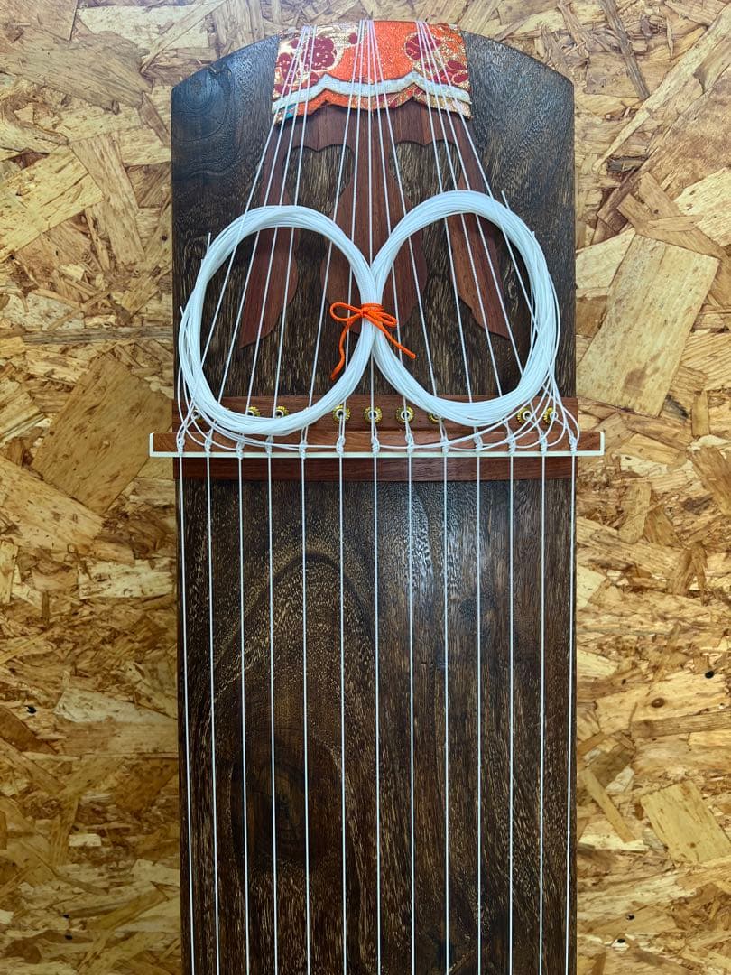 【 琴 / 和楽器 】 弦楽器 伝統琴 レトロ 13弦 お琴