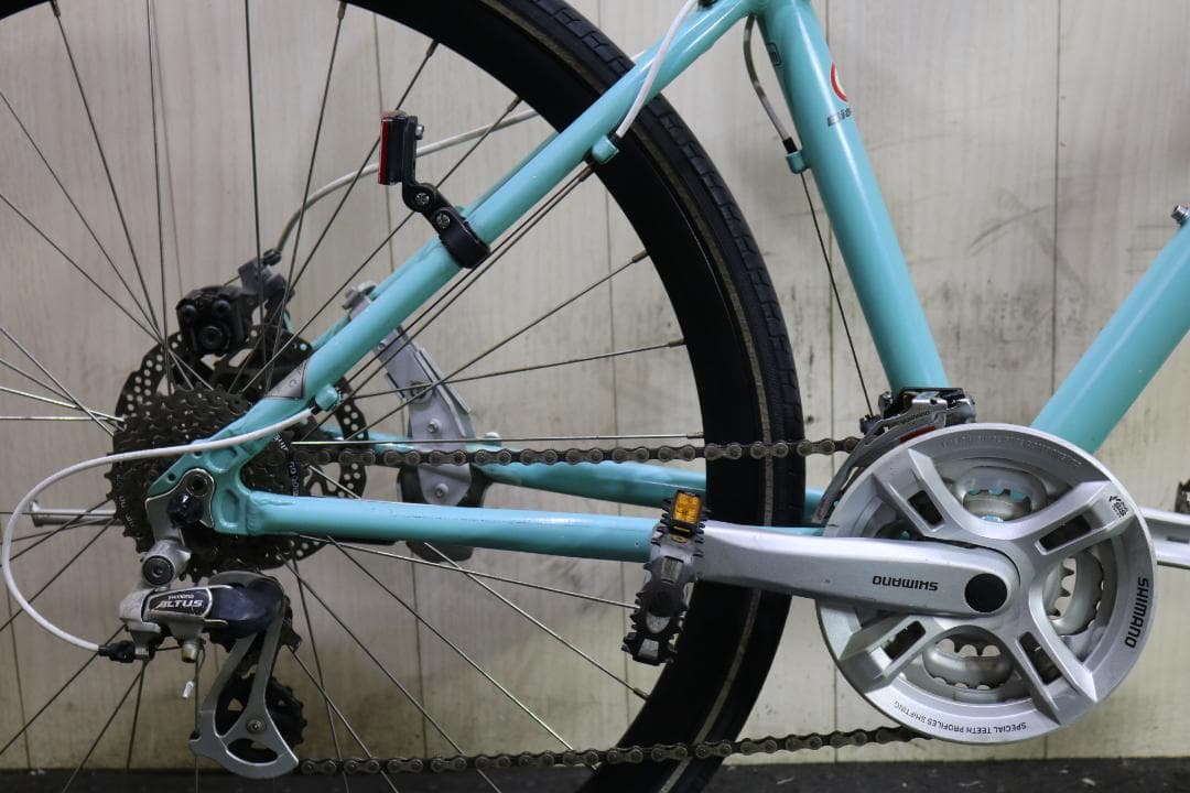 ビアンキCIELO 700C アルミ 24速 410mm ディスクブレーキ仕様 - メルカリ