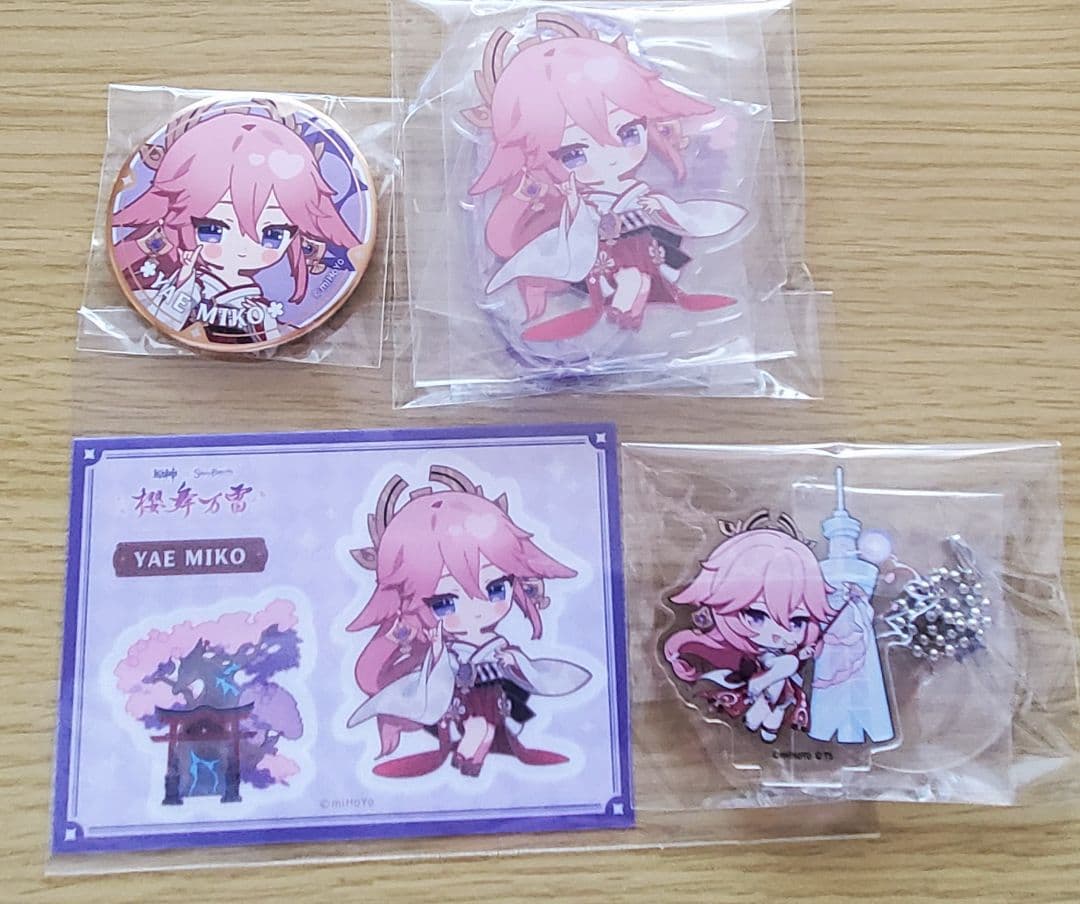 原神　八重神子　10点セットまとめ売り