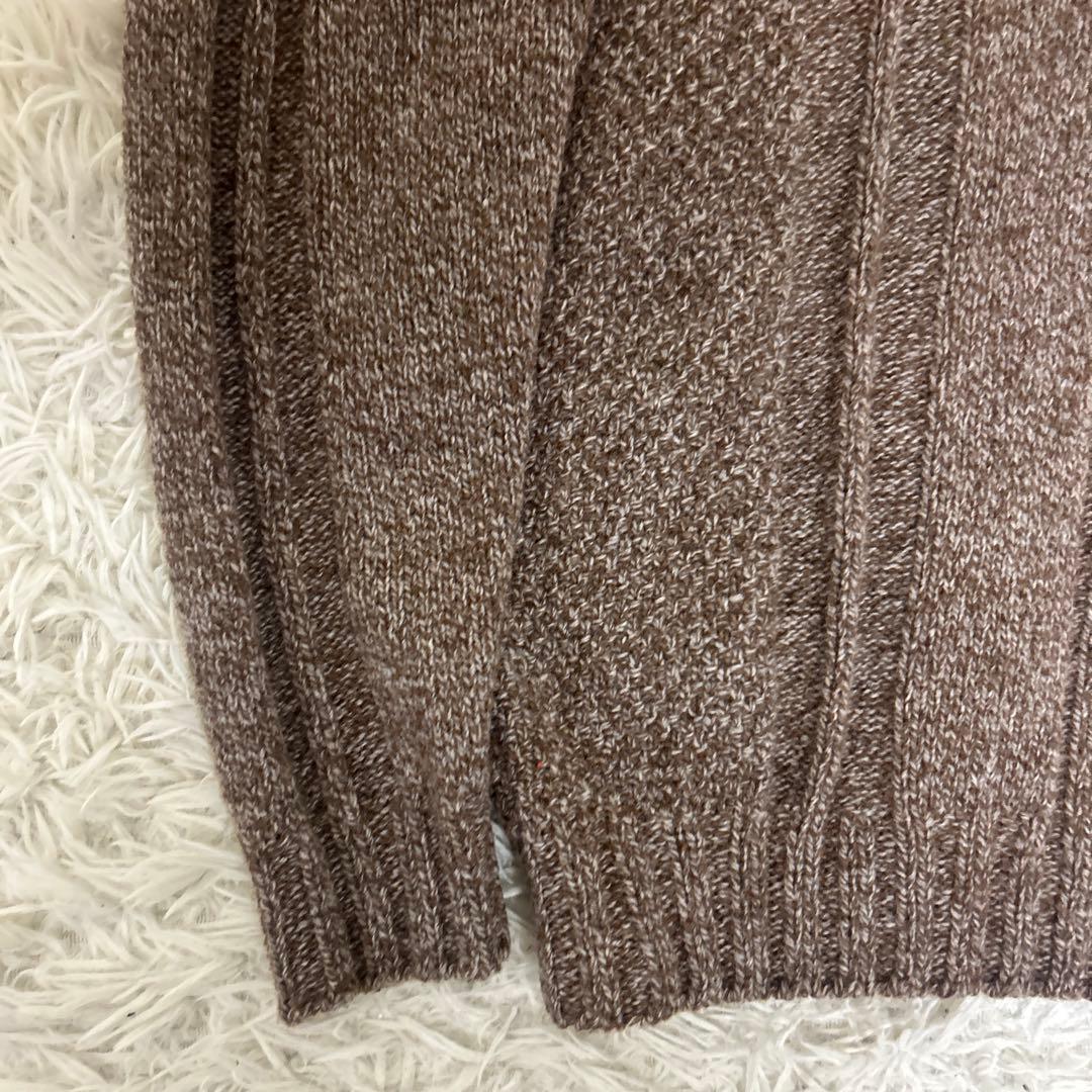 【未使用タグ付き】LACOSTE ニット セーター　ブラウン系　サイズ3