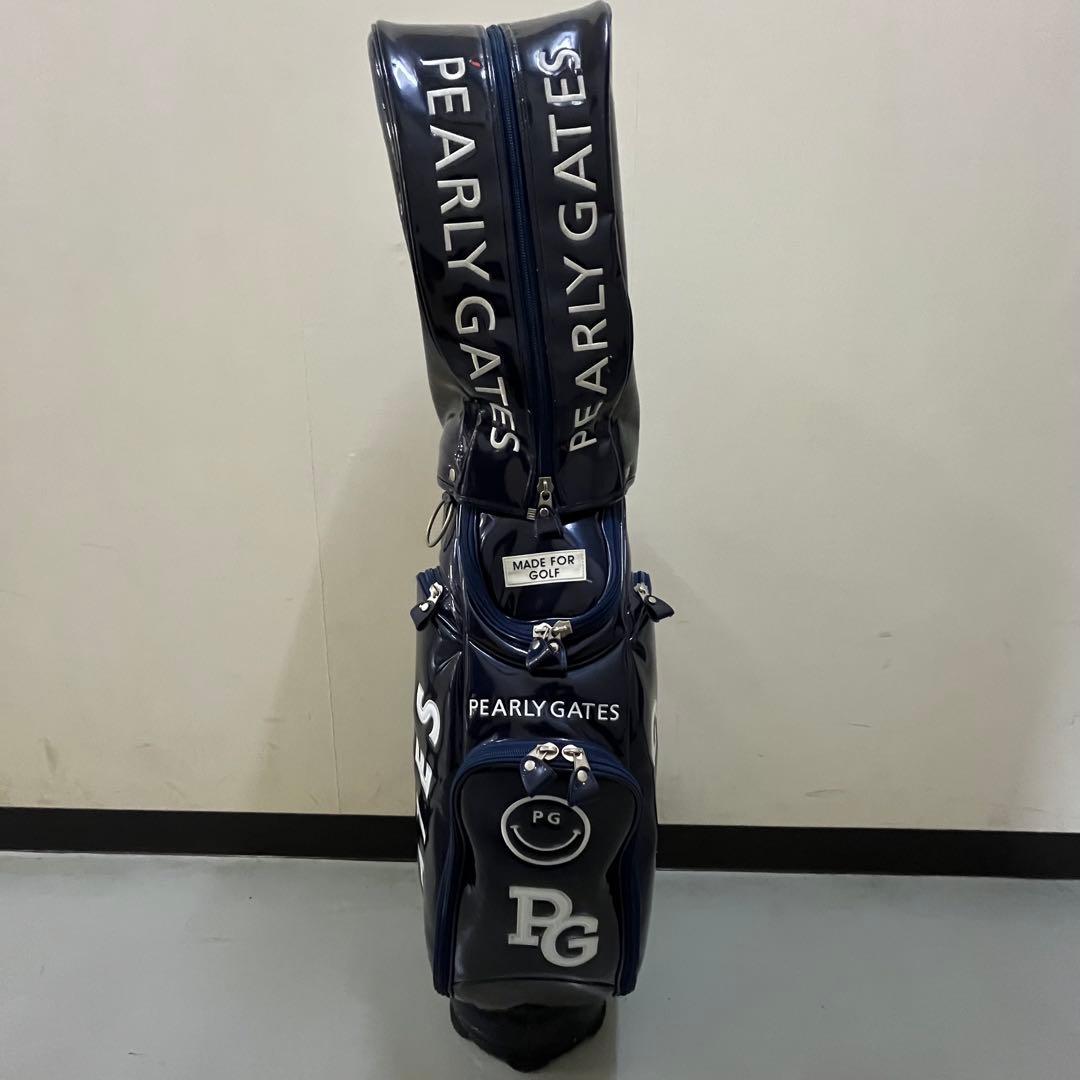PEARLY GATES キャディバッグ ネイビー