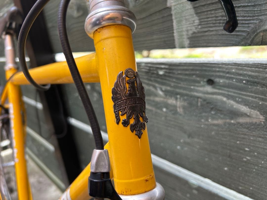 ビアンキピスタ　希少カラー　イエローピストバイク