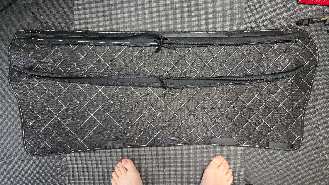 NDロードスター ヘッドライニング　ナカマエ製作 キルティングレザー