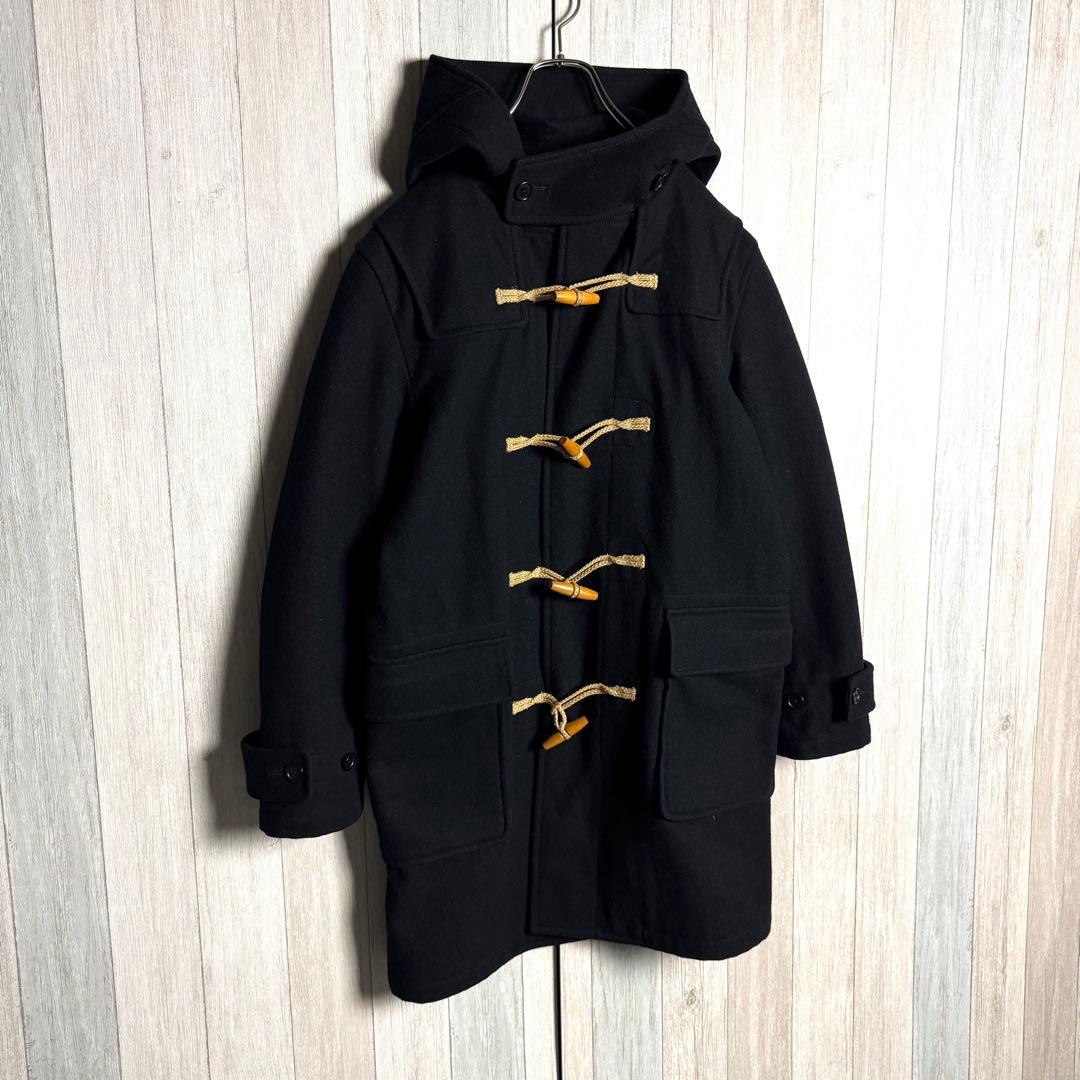 3571【人気・美品】マーガレットハウエル 肉厚 ウール ロング ダッフル