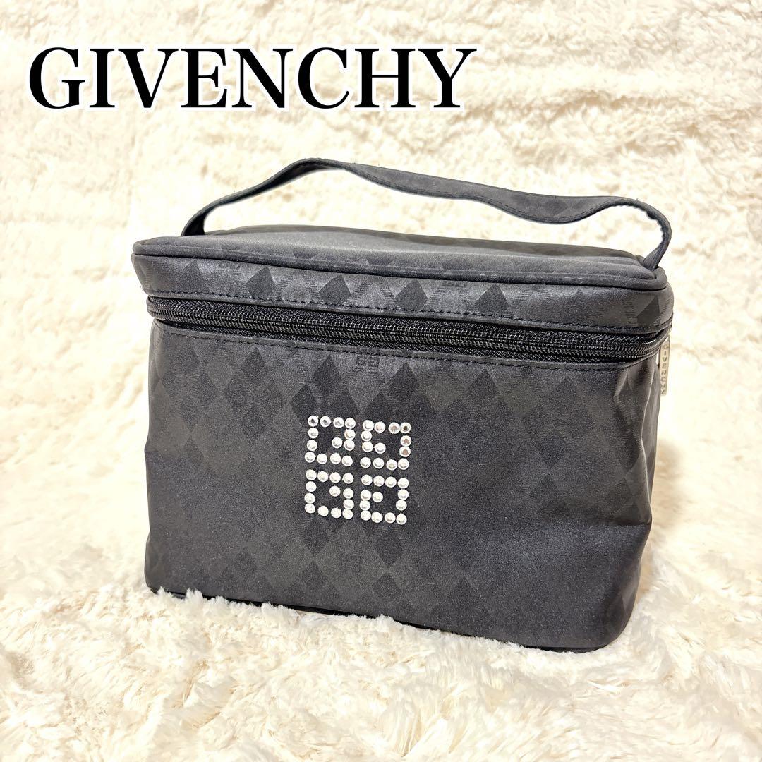 未使用】GIVENCHY ジバンシー バニティポーチ ブラック - メルカリ