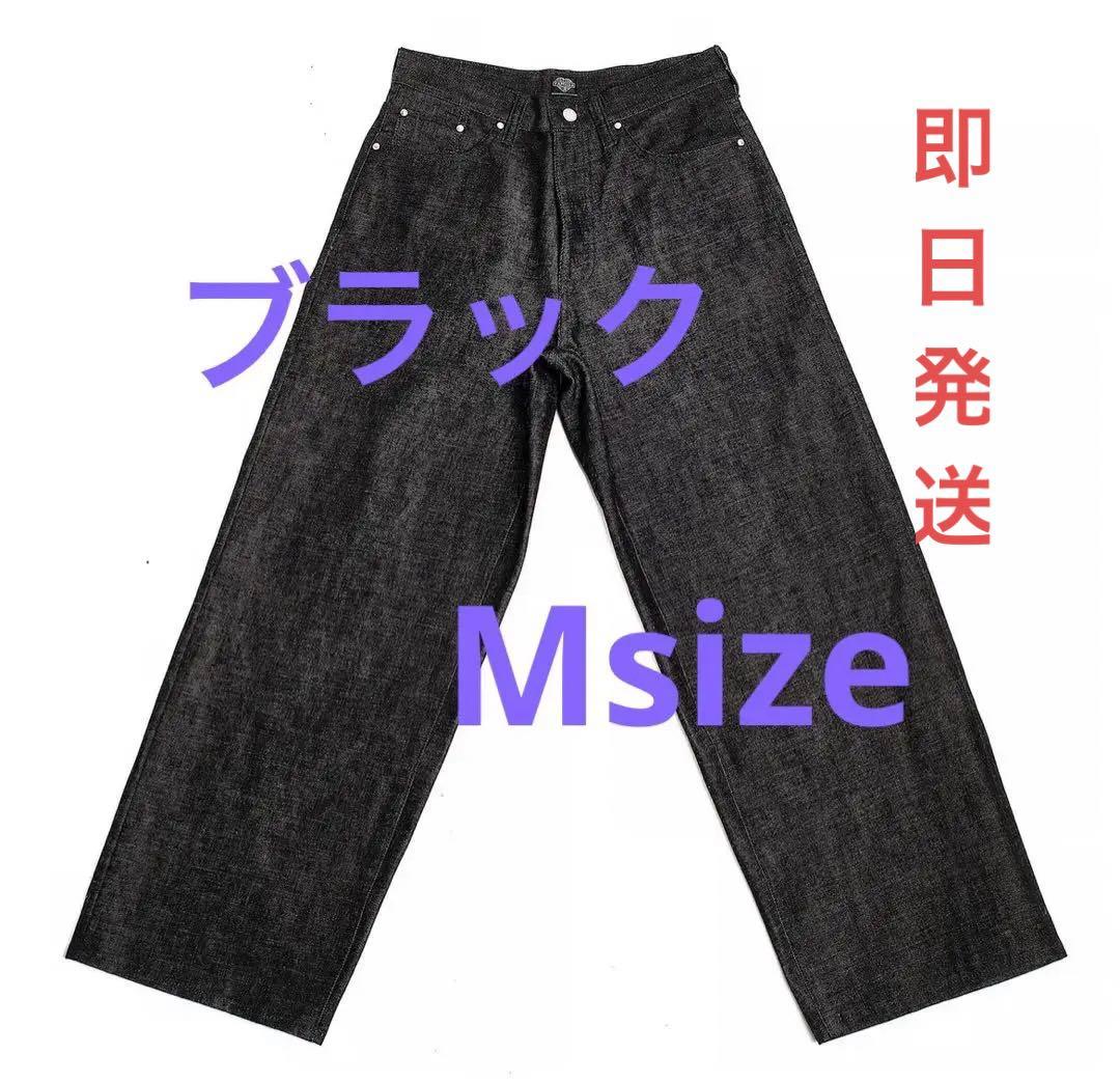 TSY ORIGINAL WIDE STRAIGHT DENIM BLACK M