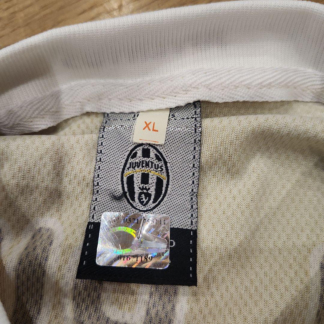 セリエA ユベントスFC公式デルピエロユニフォームゲームシャツ/イタリア製　XL