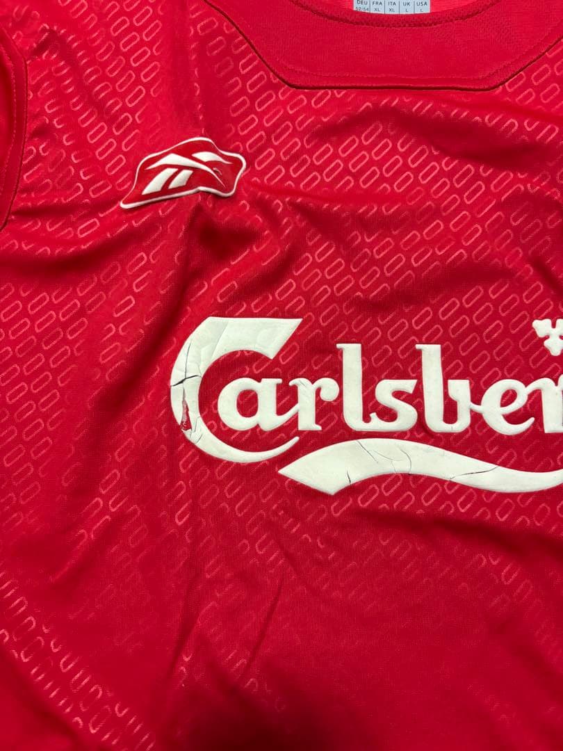 【希少】リヴァプール04-06ReebokCarlsberg正規品CL優勝時代