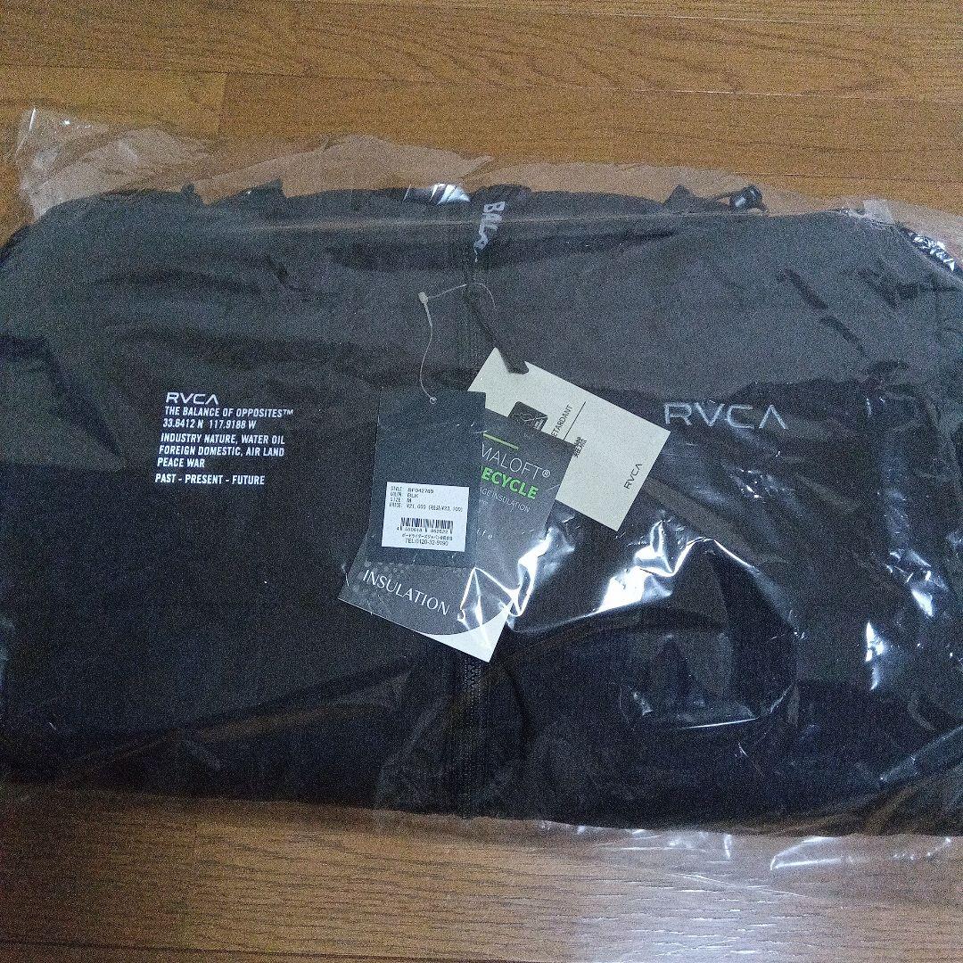 RVCA フード付き ダウンジャケット ブラック