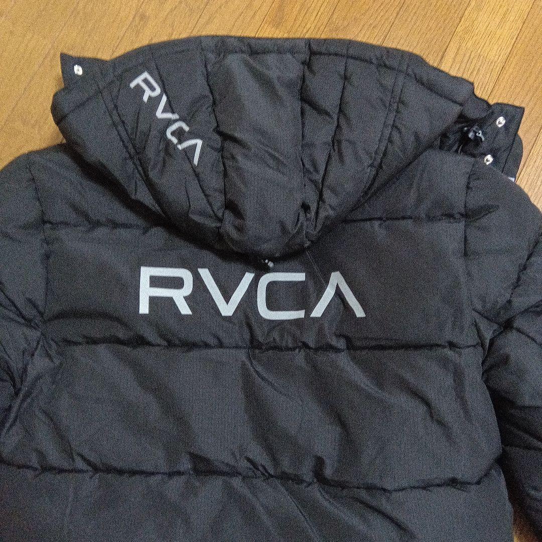 RVCA フード付き ダウンジャケット ブラック