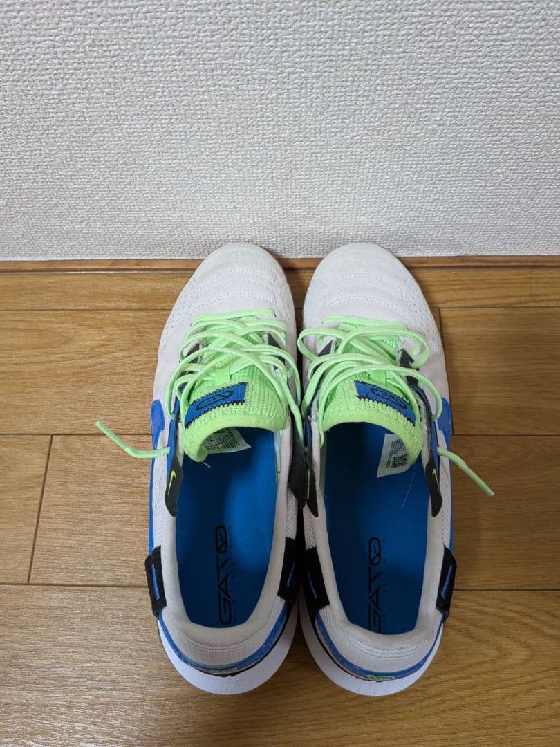 【日本未発売】NIKE Streetgato ブルー×ライム 27cm