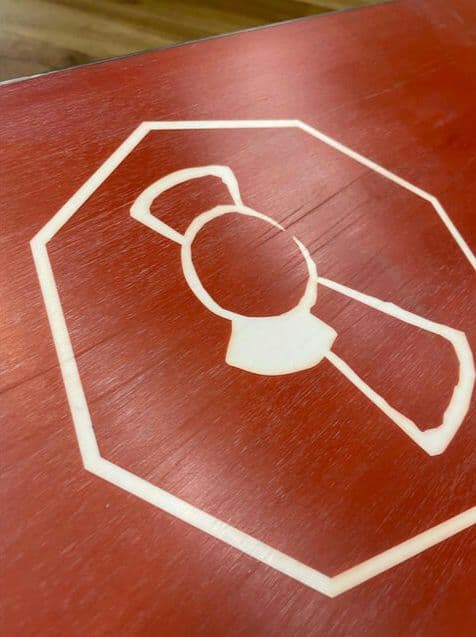 スノーボード 青と黒のデザイン