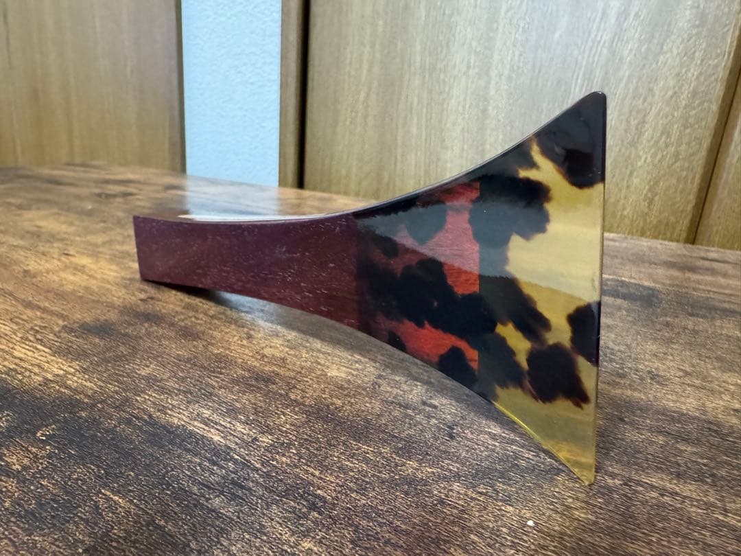 津軽三味線　本鼈甲撥　紅木