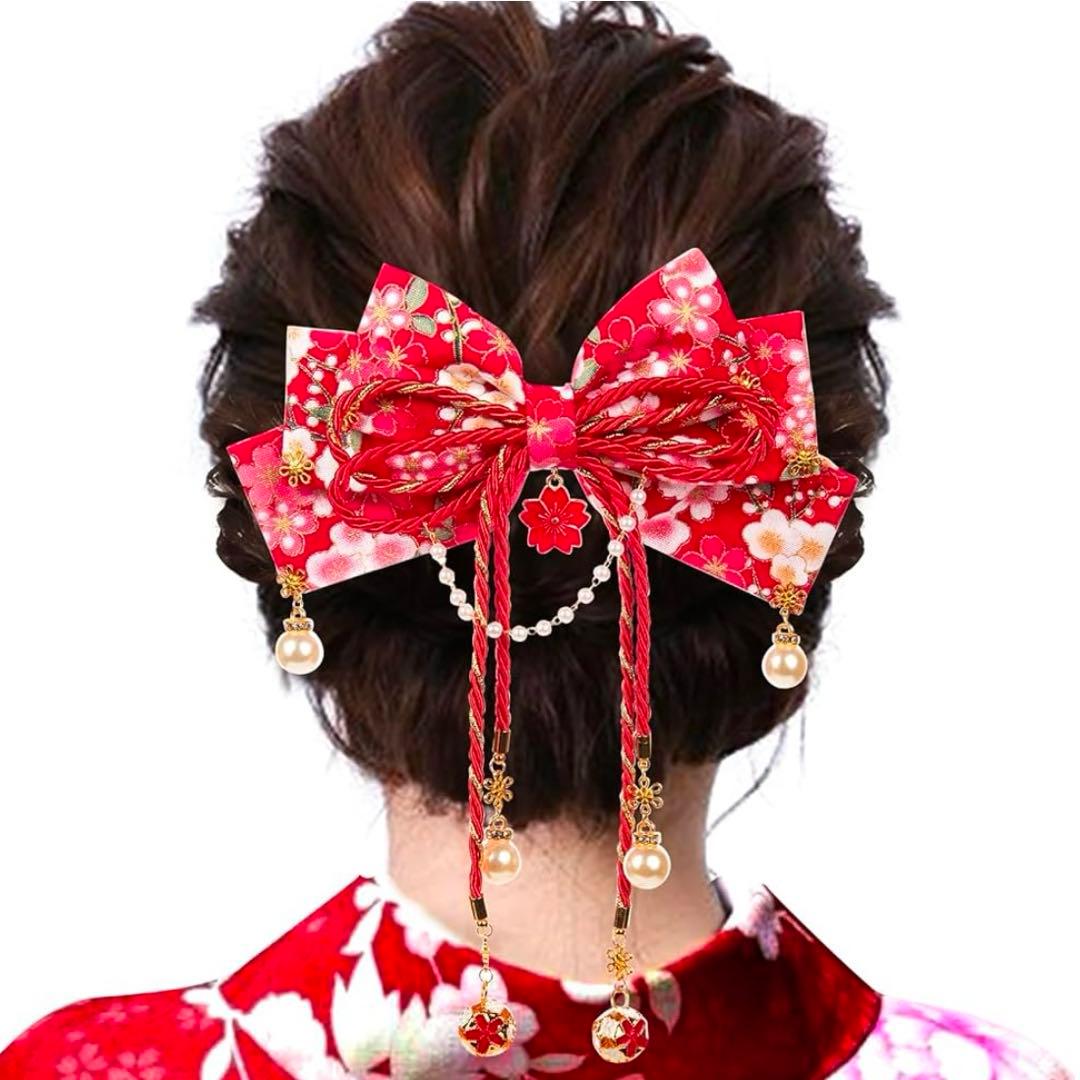 アリサナ 袴160 髪飾り付き 小学卒業式