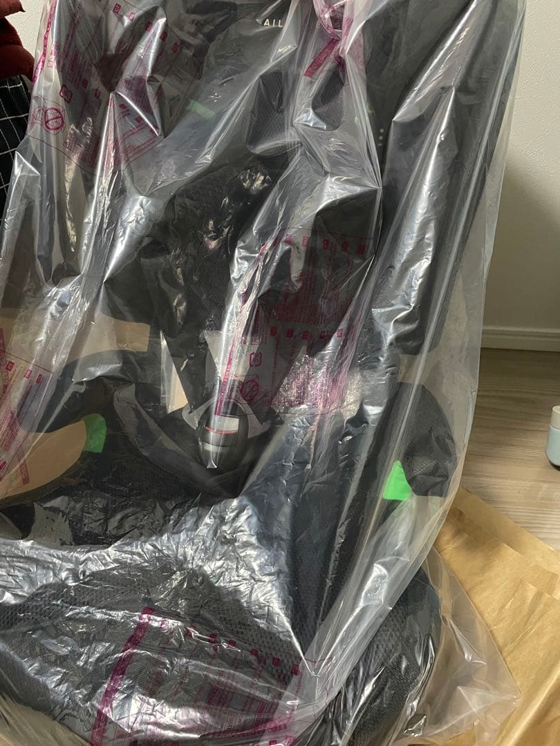 カーメイトエールベベ チャイルドシート ISOFIX パパットR パールブラック