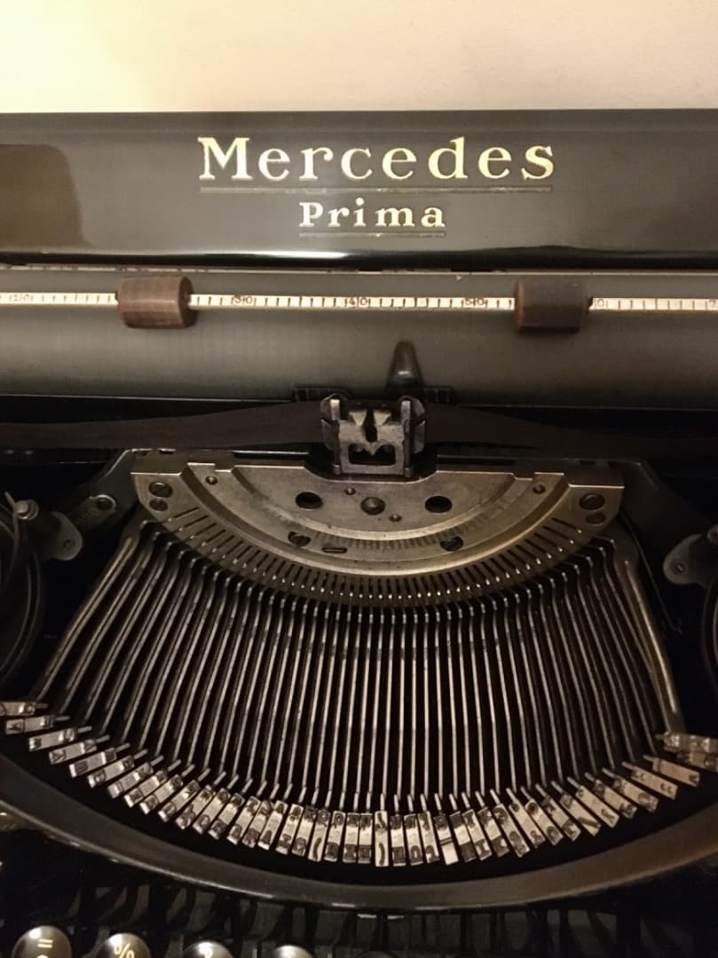 【値下げしました】Mercedes Prima アンティーク タイプライター