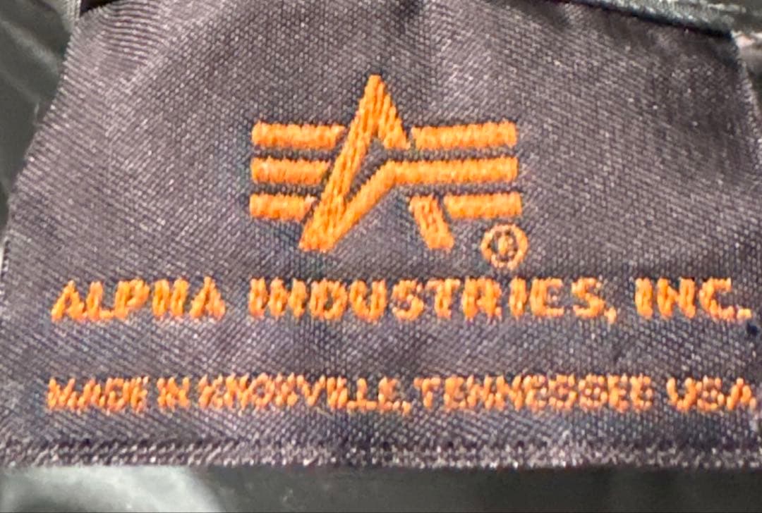 90s 濃緑　alpha USA製　reversible ma-1 jacket