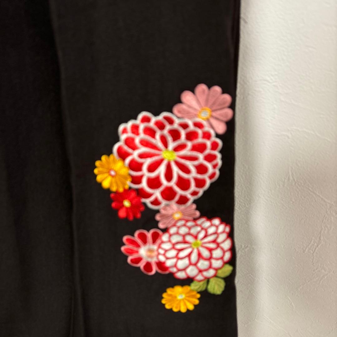 キャサリンコテージ　袴　砂色手毬猫　ちりめん　150センチ