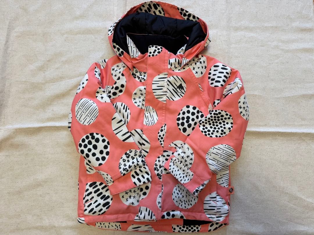 Burton 4t 100㎝　スノーウェア 水玉模様