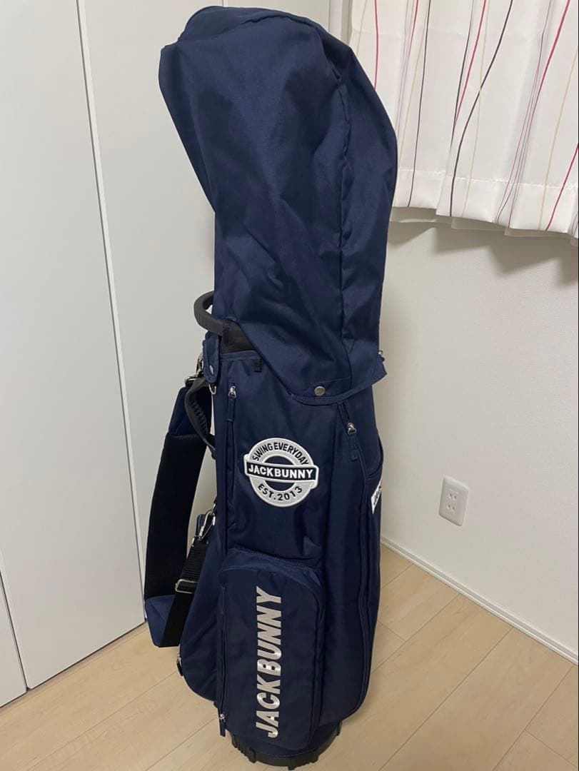 JACKBUNNY キャディバッグ ネイビー