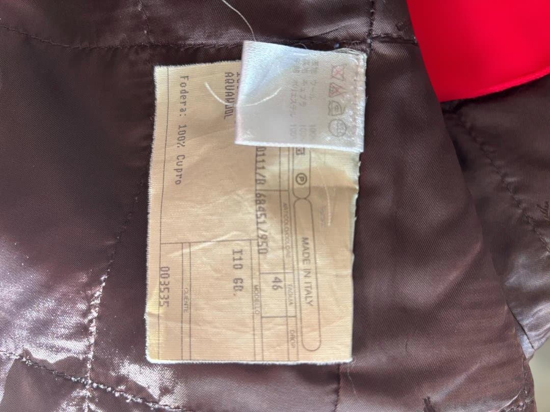 ISAIA チェスターコート 46 made in Italy ＜美品＞