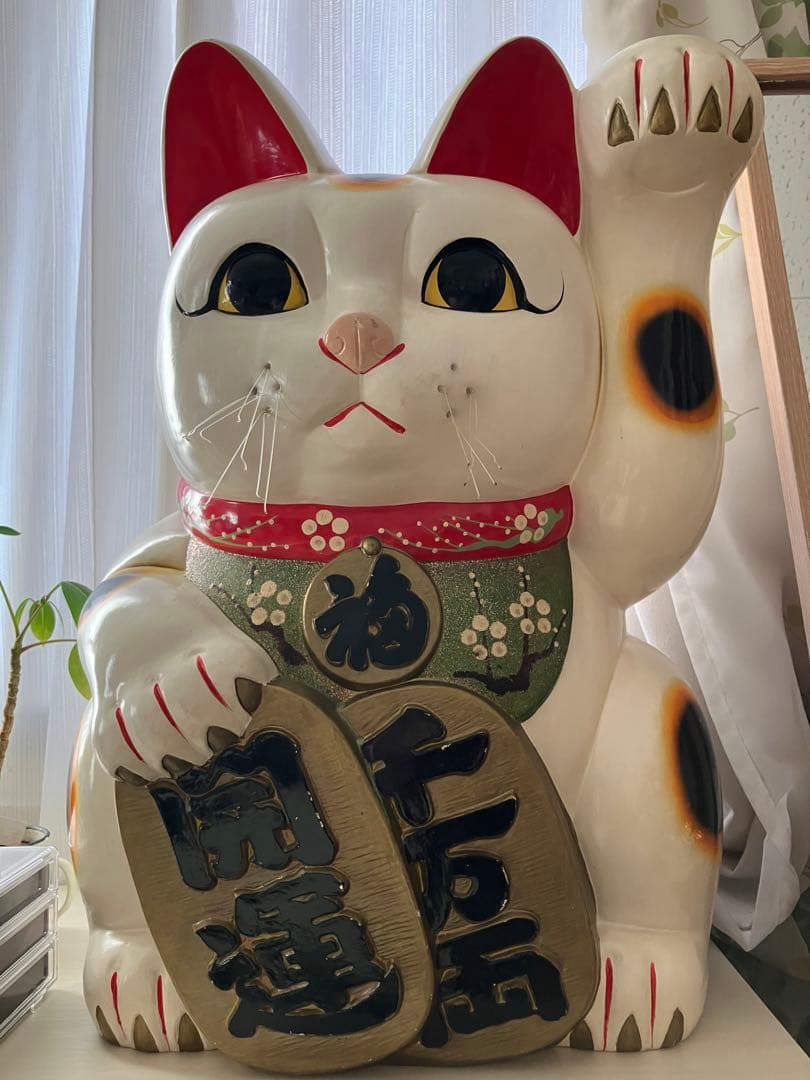 高さ60センチ招き猫特大！