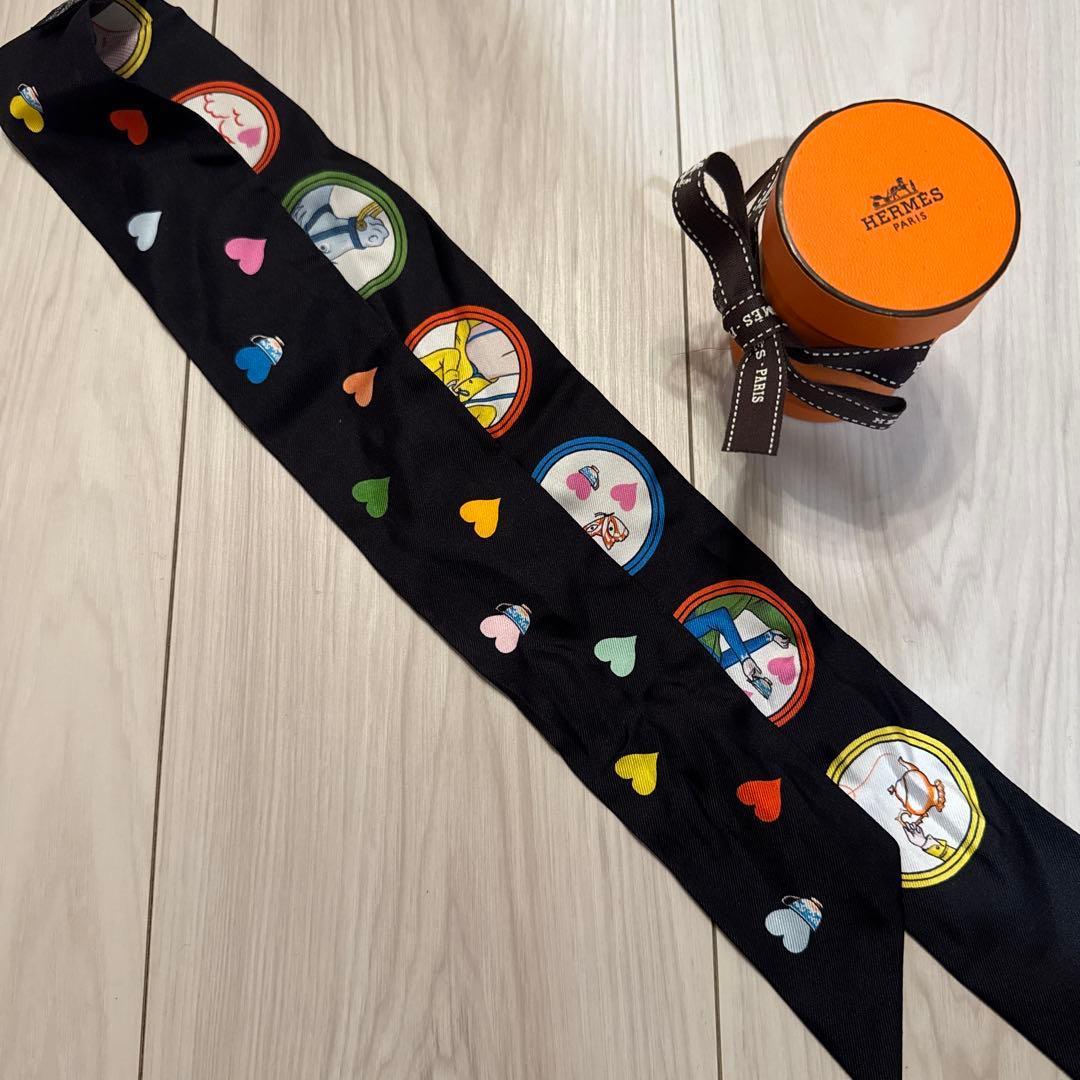 エルメスツイリーティータイム黒ハート