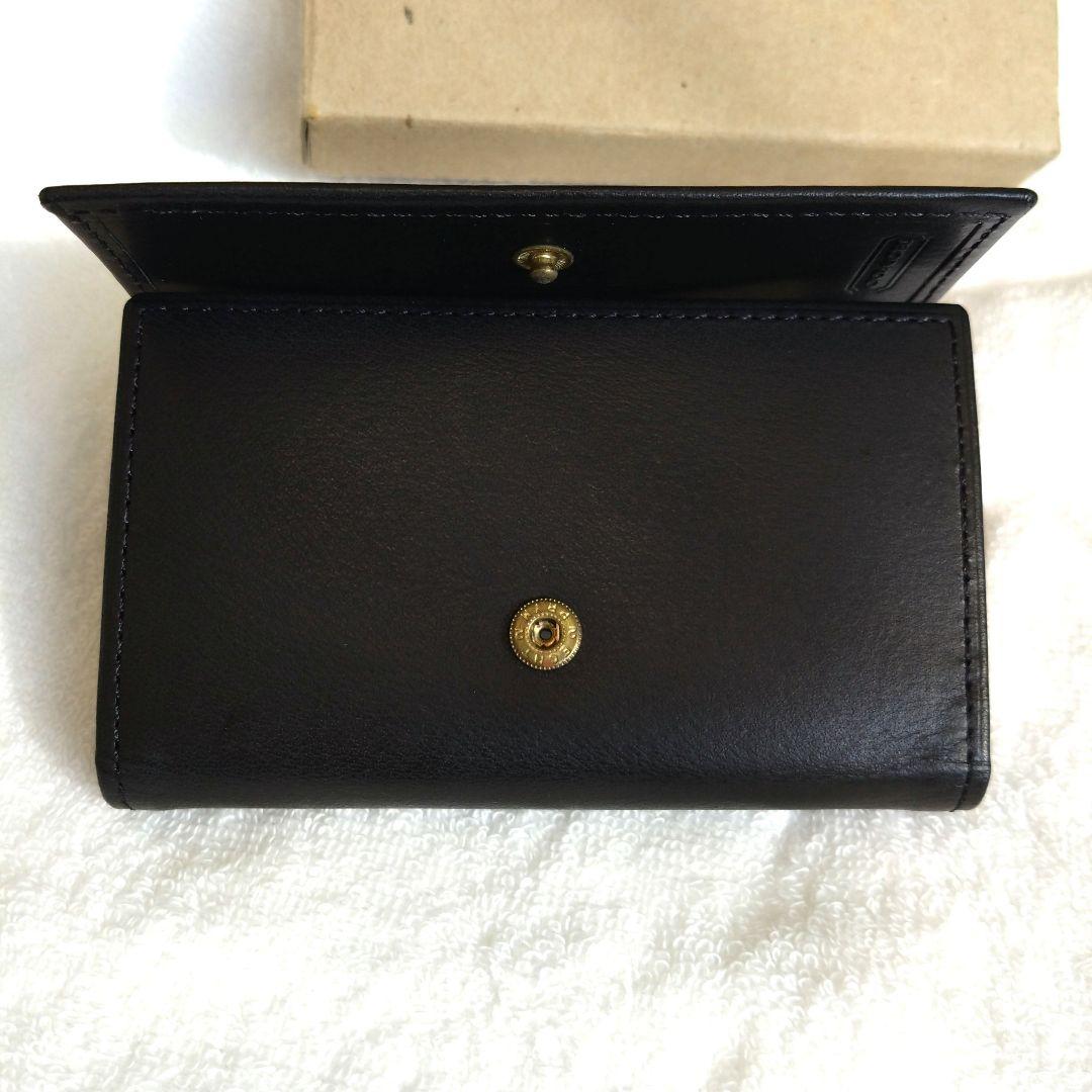 L*y様 COACH ブラック レザー キーケース 販売証明書あり