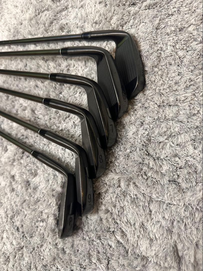 キャロウェイ X FORGED STAR BLACK アイアン6本 (硬さS)