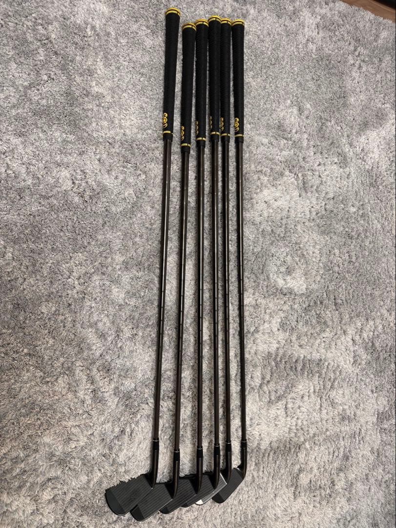 キャロウェイ X FORGED STAR BLACK アイアン6本 (硬さS)