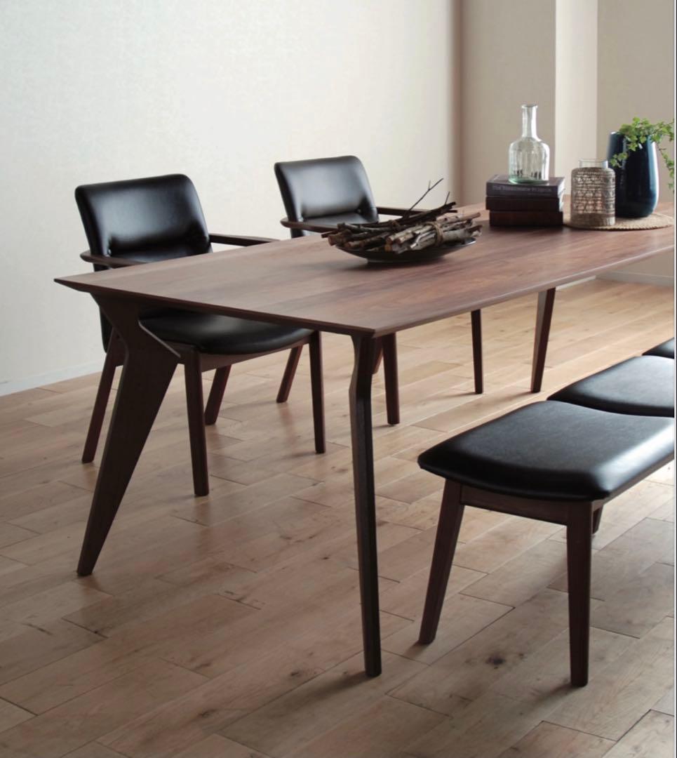 【美品】VORDテーブル180 ウォールナット材