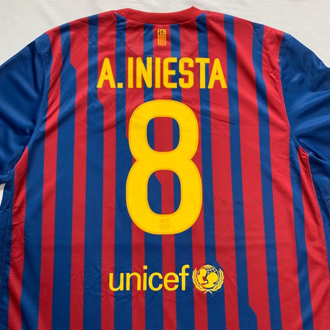 11-12 イニエスタ バルセロナ ユニフォーム クラブワールドカップ パッチ