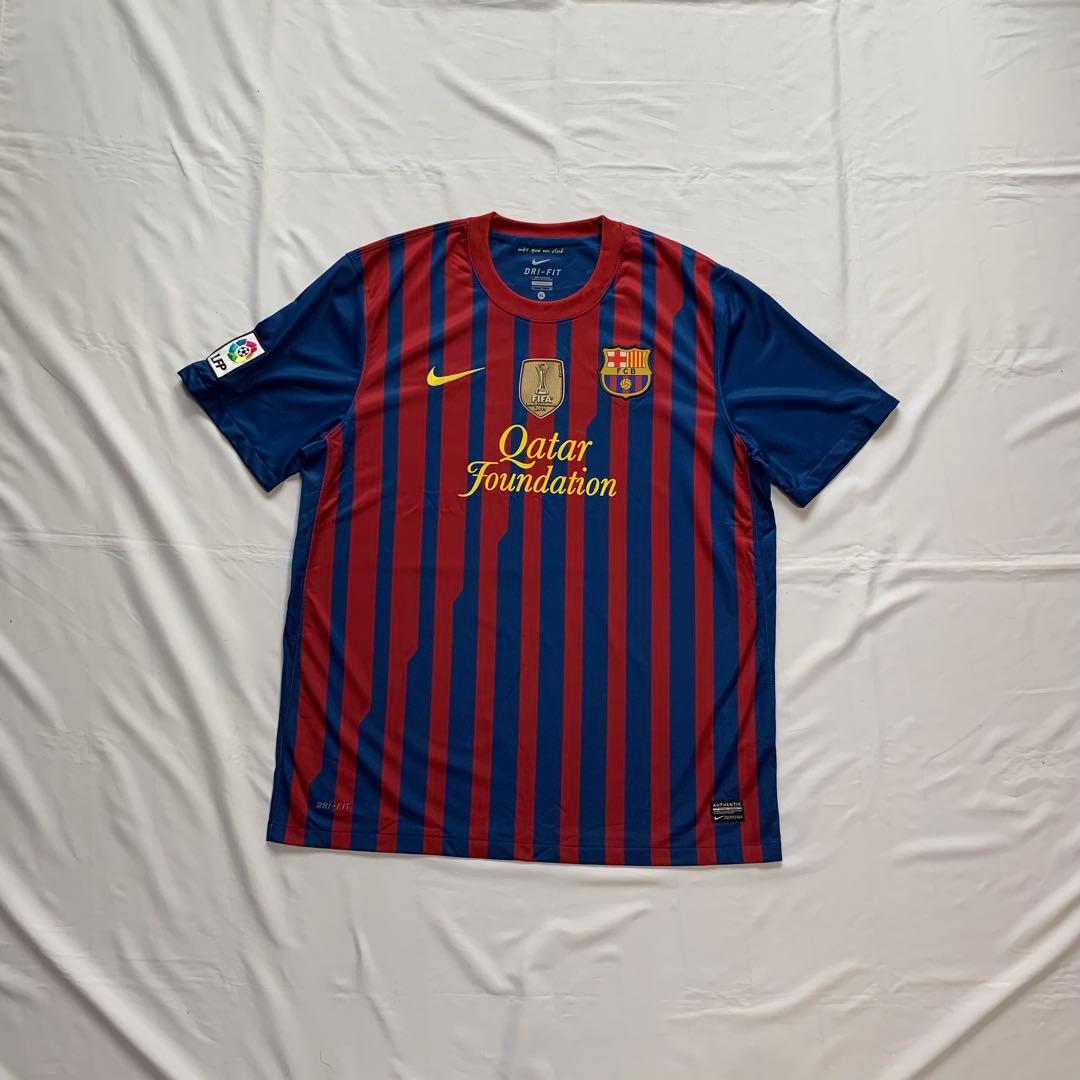 11-12 イニエスタ バルセロナ ユニフォーム クラブワールドカップ パッチ