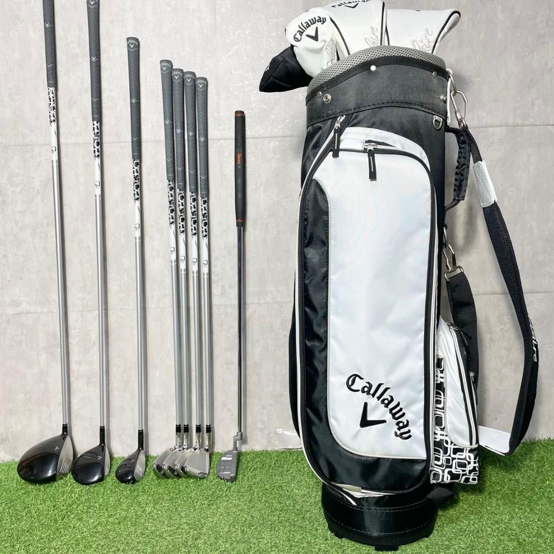【美品】キャロウェイ ソレイユ レディース L ゴルフクラブセット 8本 右利き