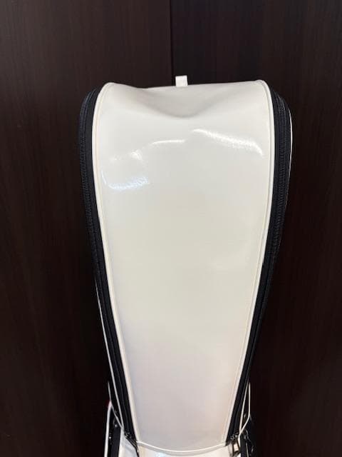 新品 ADMRIAL アドミラル キャディバッグ ホワイト/ピンク 9インチ