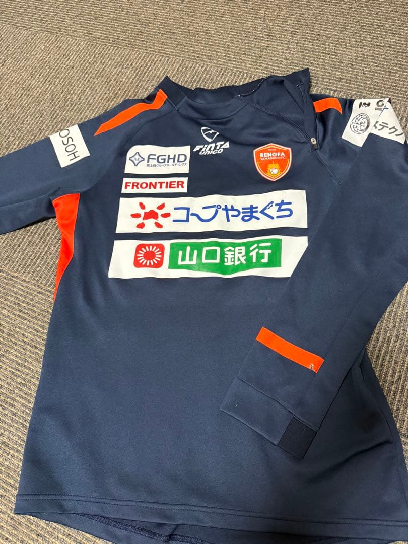 極美品 レノファ山口 トレーニングウェア 選手支給品 - メルカリ