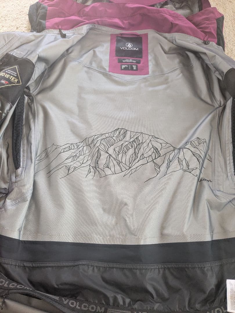 しょんVOLCOM ボルコム RECCO レコ スノーボードジャケット