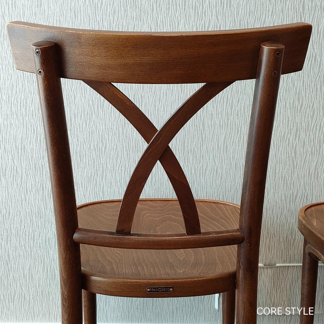 美品　フランスベッド　ダイニングテーブルセット　椅子2脚付き