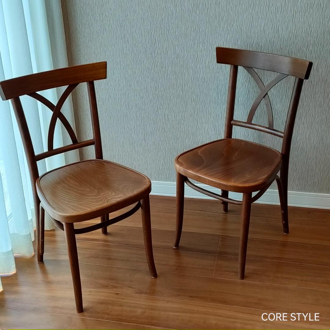 美品　フランスベッド　ダイニングテーブルセット　椅子2脚付き