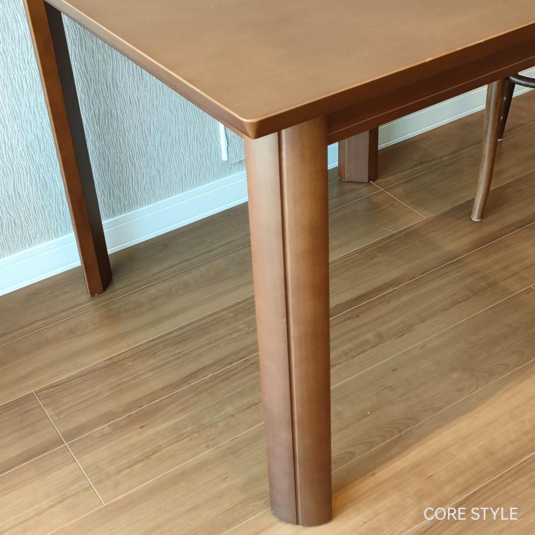 美品　フランスベッド　ダイニングテーブルセット　椅子2脚付き