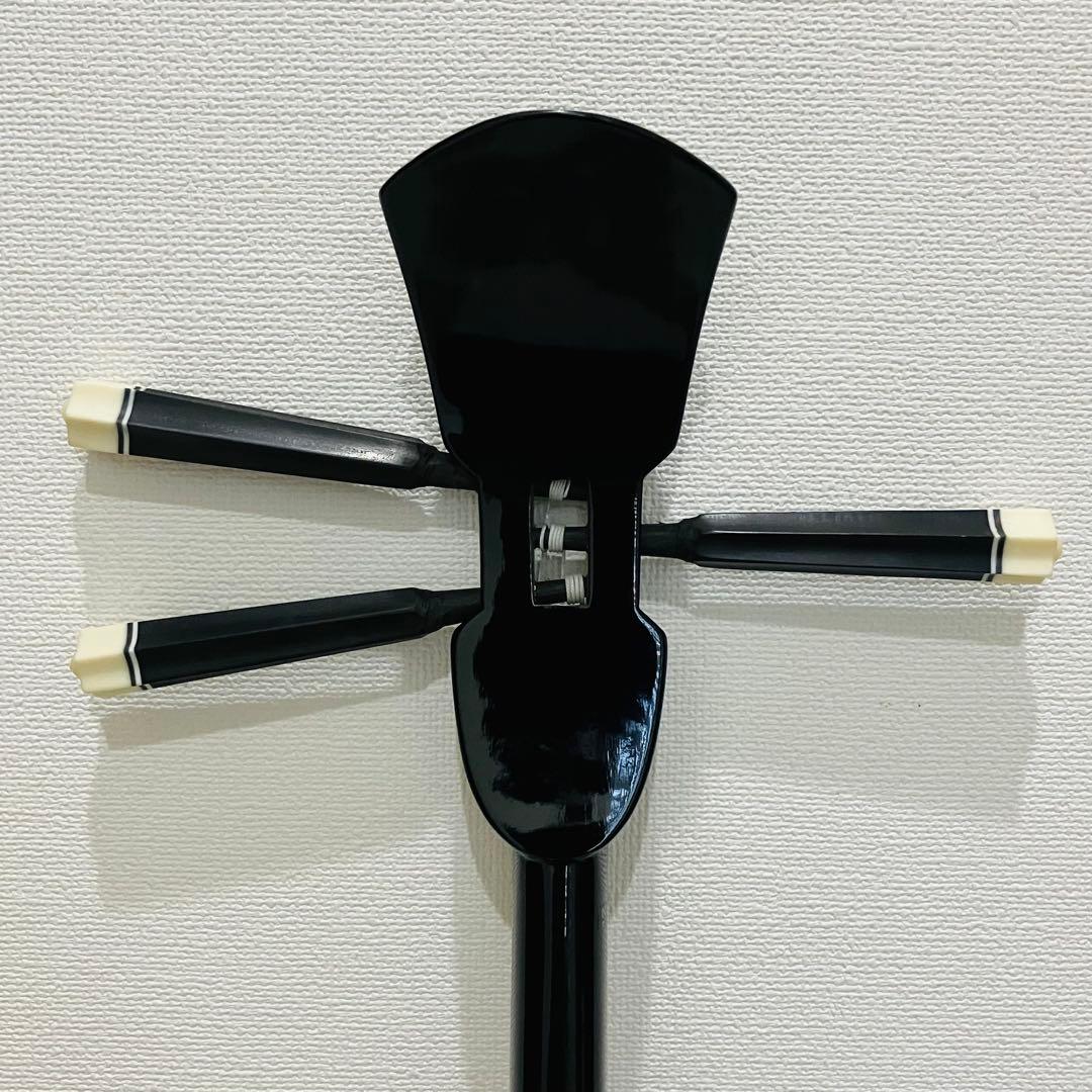 沖縄 三線 特上 人工皮革 蛇柄 ソフトケース 三味線 付属品付き